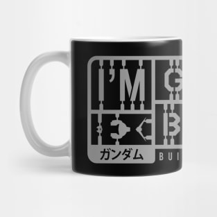 I'M Gunpla Builder Grey Mug